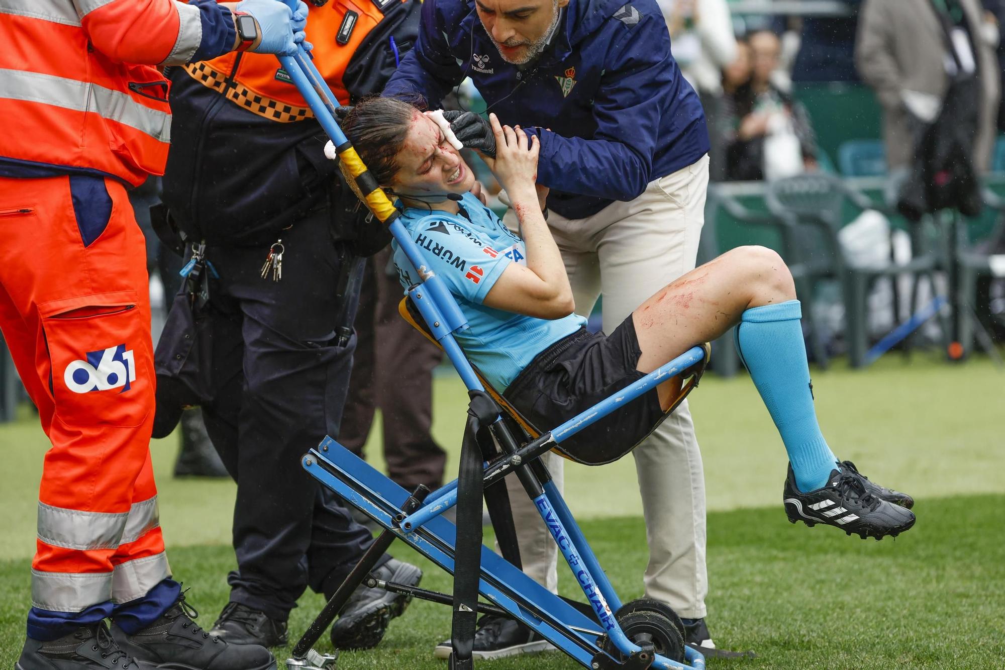 Asistentja e linjës, Guadalupe Porras, merr një dënim të rreptë nga federata spanjolle pas përplasjes me kamerën