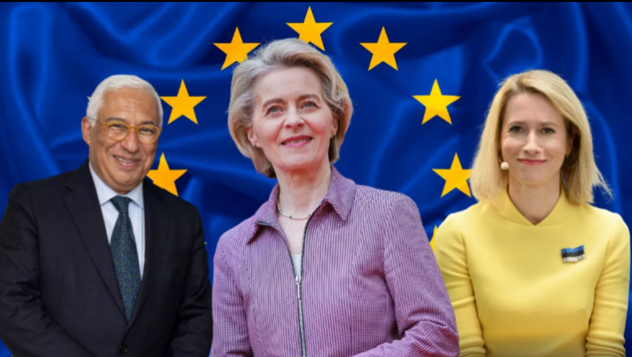 Udhëheqësit e BE-së bien dakord për postet kryesore – ato do të udhëhiqen nga Ursula von der Leyen, António Costa dhe Kaja Kallas