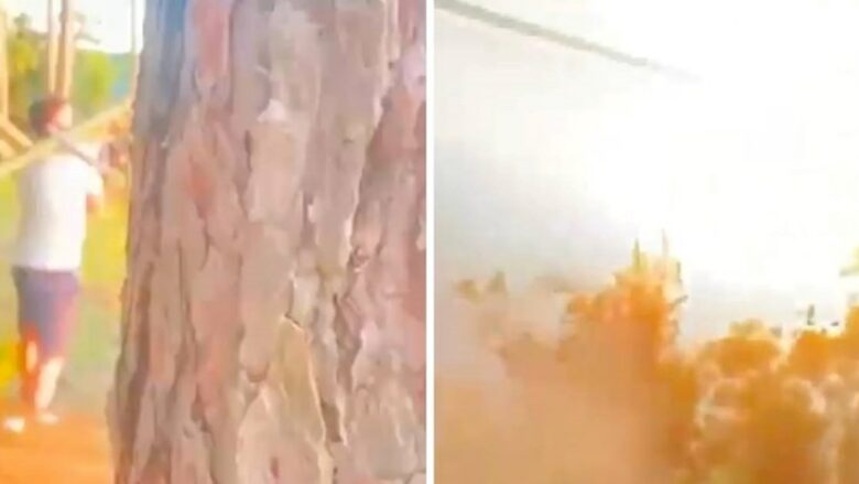 Ukrainasi me rroba civile arrin të shkatërrojë raketën ruse – e godet me MANPADS