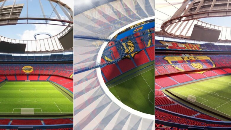 Shumë modernë dhe magjepsës – shikoni si duket stadiumi i rinovuar i Barcelonës me vlerë 1.5 miliardë euro