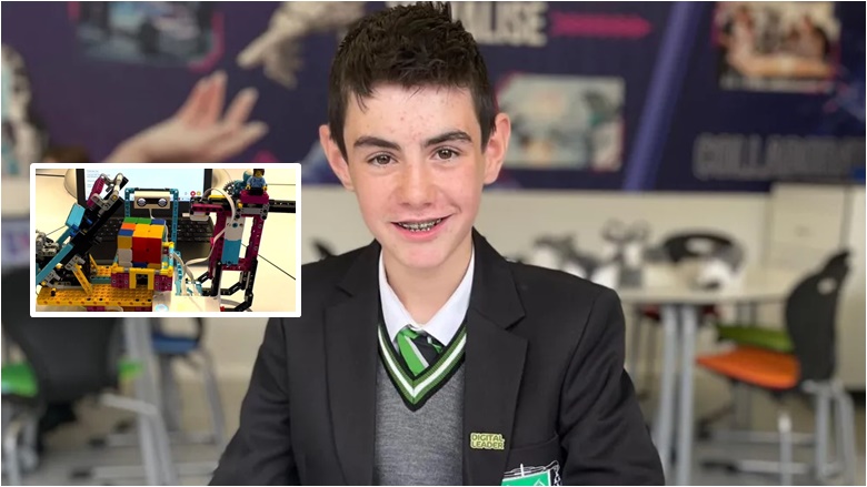 Adoleshenti ndërton një robot për të zgjidhur Kubin e Rubikut