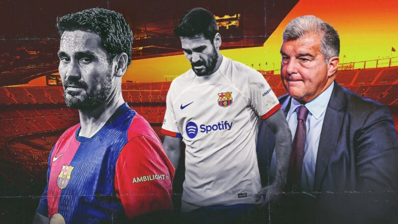 Laporta reagon ndaj Gundoganit dhe zbulon arsyen e vërtetë të largimit të tij nga Barcelona