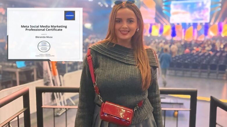 Një talente shqiptare për rrjetet sociale, Bleranda Musa certifikohet nga Meta
