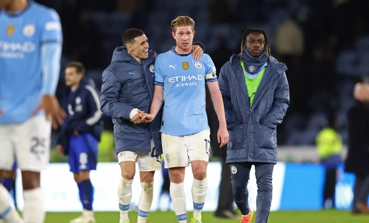 De Bruyne me një gjest të pazakonshëm – belgu ‘theu’ traditën e kapitenit ndaj Leicester Cityt