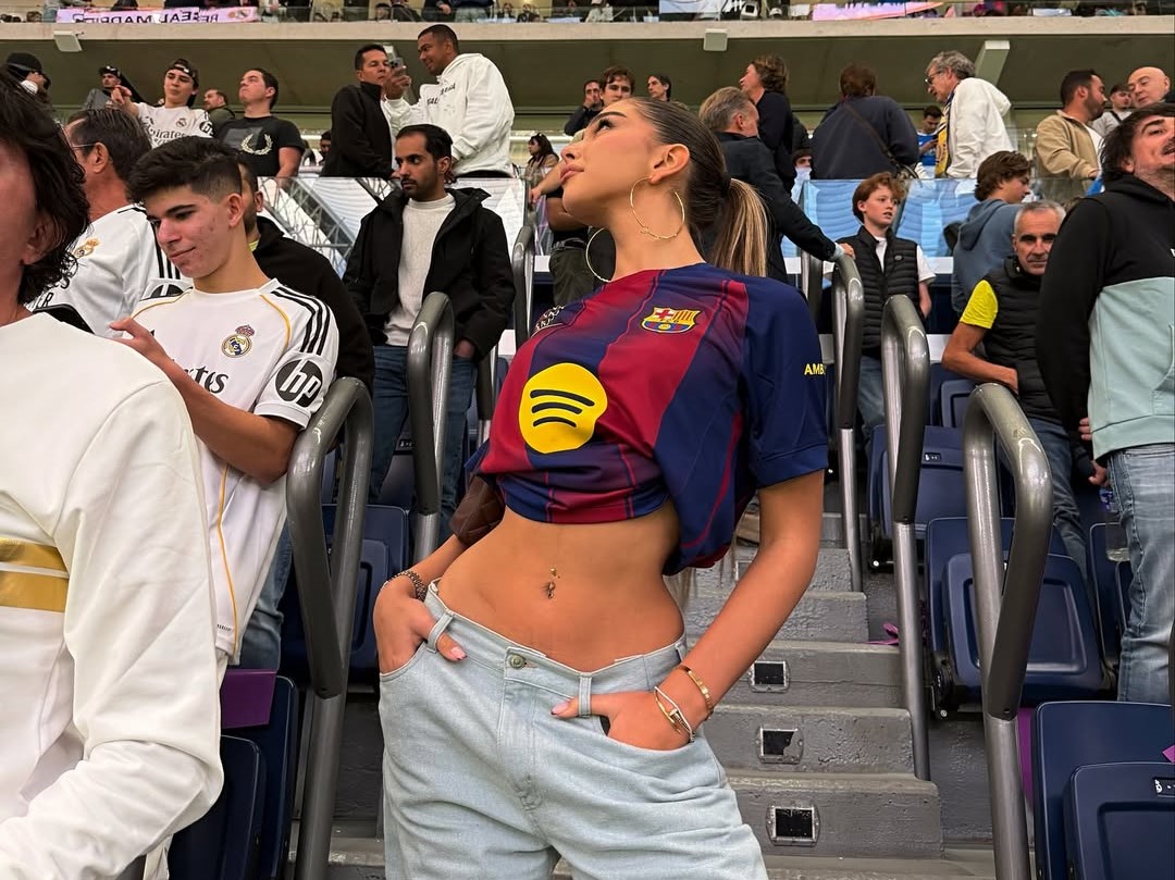 Franceska Rrustemi, modelja shqiptare që mori gjithë vëmendjen në Santiago Bernabeu