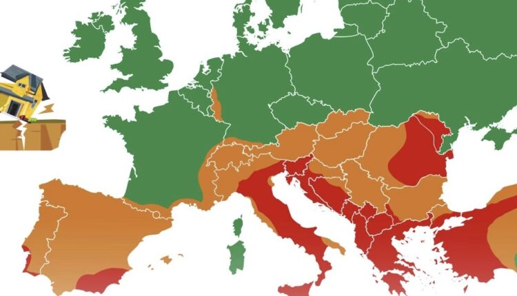 Maqedonia ndër vendet me rrezikun më të lartë nga tërmetet në Evropë