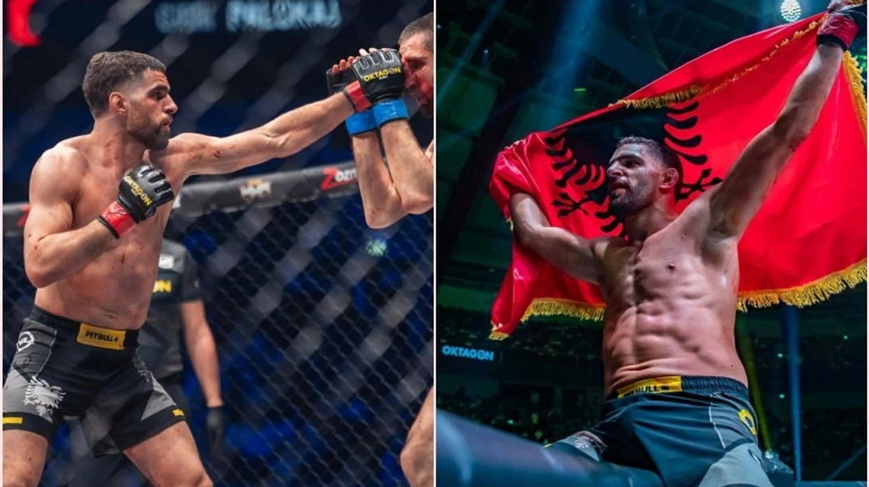 Gjoni Palokaj, shqiptari që po ngjitet drejt majës së OKTAGON MMA