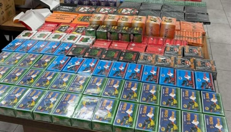 Gjenden mbi 9.000 mjete piroteknike në Gostivar, arrestohet një person