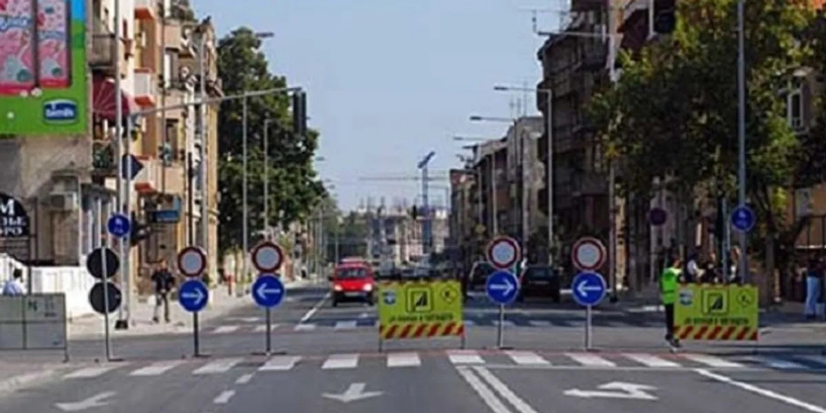 Sot regjim i veçantë trafiku në Shkup