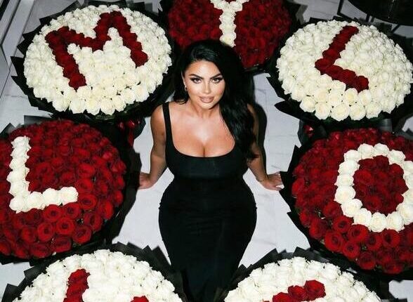 Donjeta rrethohet nga trëndafilat