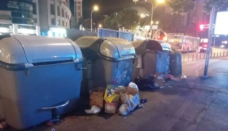 Mbi 60 qytetarë u kapën në flagrancë duke hedhur mbeturina në mbrëmje dhe paguan nga 50 euro dënim në Shkup