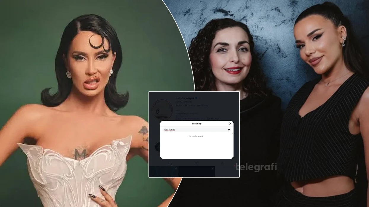 U shfaq në fotografi me Taynën, Dafina Zeqiri heq Presidenten Osmani nga lista e ndjekësve